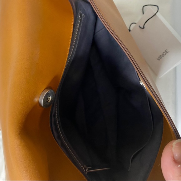 VINCE BROWN CROSSBODY BAG - Picture 4 of 6